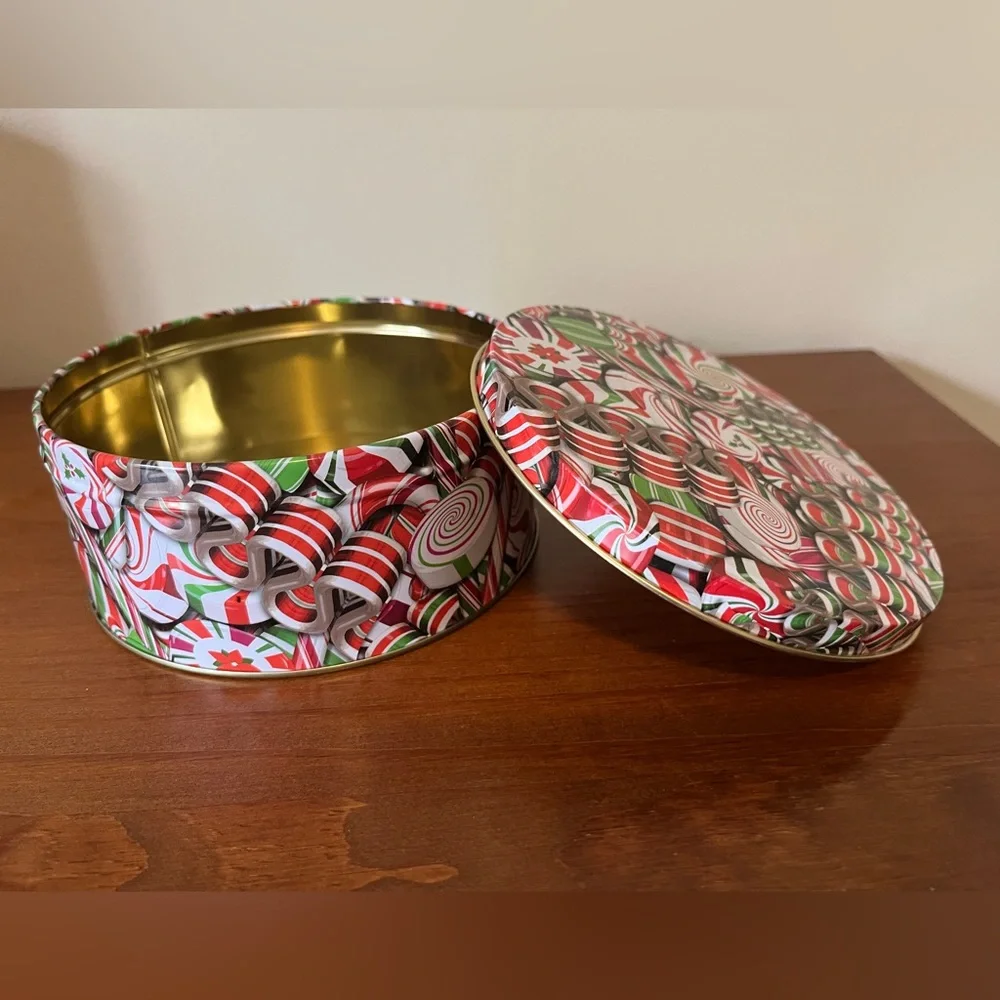 Christmas tin. Empty. Two tins - 0101LR-9 - Picture 3 of 5